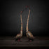 Brass Showpiece Duck Pair Black Statue 6.86kg